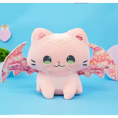 Мягкая игрушка "Cat Bat" розовый, 30см