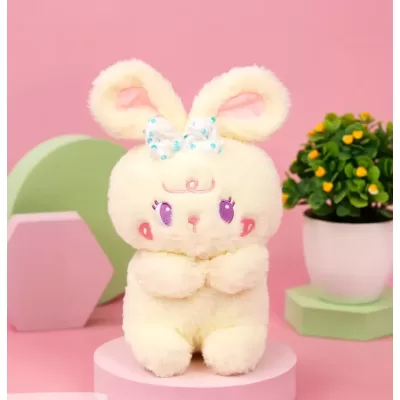 Мягкая игрушка "Кролик" белый, 23 см