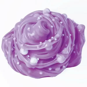 "Slime", Glamour collection, сиреневый с шариками 60г