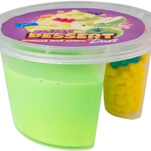 Игрушка для детей старше 3-х лет модели "Slime" Slime dessert DUET яблочный краш