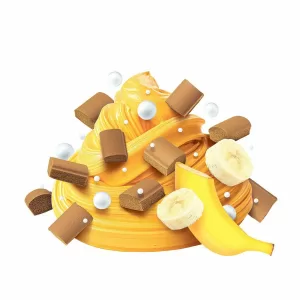 Игрушка для детей старше 3-х лет модели "Slime" Slime dessert DUET банановый бум