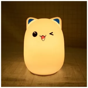 Bud Bear Silicone Lamp (Blue)
