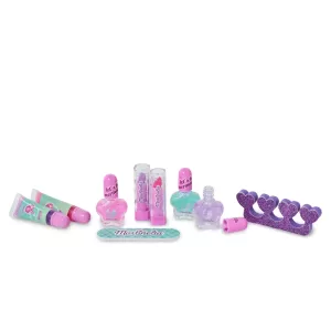 Martinelia, Большой кейс с косметикой Русалочка24 оттенка теней, 3 лака для ногтей, 2 губныепомады