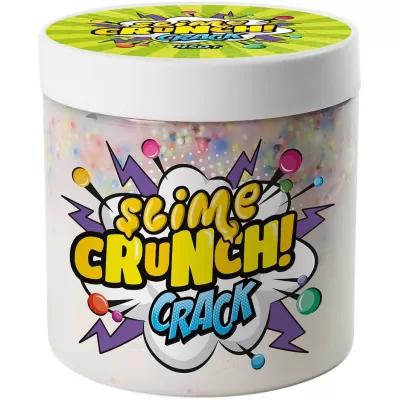 Игрушка ТМ «Slime» Crunch-slime Crack с ароматом сливочной помадки 450г
