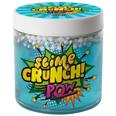 Игрушка ТМ «Slime» Crunch-slime Pow с ароматом конфет и фруктов 450г