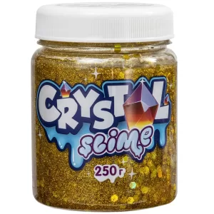 Игрушка ТМ «Slime» Crystal slime, золотой, 250 г