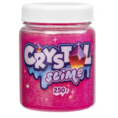 Игрушка ТМ «Slime» Crystal slime, розовый, 250 г