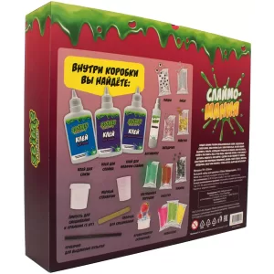 Игрушка ТМ "Slime" Большой набор для девочек "Лаборатория", 300 гр.