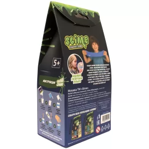 Игрушка ТМ "Slime" Малый набор для мальчиков "Лаборатория", синий, 100 гр.