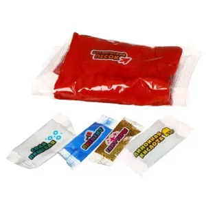 Игрушка в наборе "Вулкан" 160 г., голубой