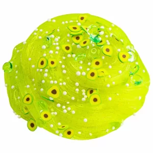 Игрушка для детей ТМ «Slime» Emoji-slime, желтый, 110 г. Влад А4