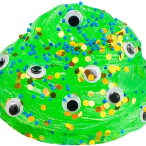 Игрушка для детей ТМ «Slime» Emoji-slime, зеленый, 110 г. Влад А4