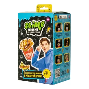 Игрушка для детей модели Slime Лаборатория Пранк Влад А4, Газировка кола