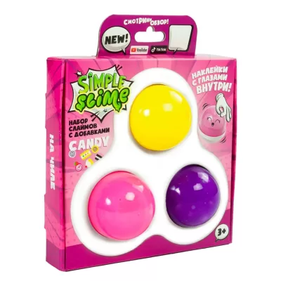 Игрушка модели "Slime" Simple Slime Candy, 175 г