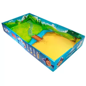 Игрушки в наборе ТМ "Волшебный песок", "Замок", песочный, 1 кг