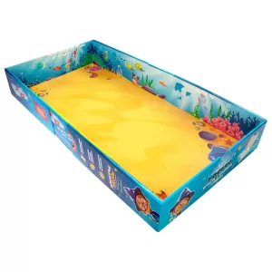 Игрушки в наборе ТМ "Волшебный песок", "Океан", песочный, голубой, 1 кг