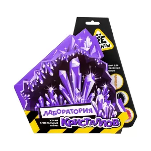 Научно-познавательный набор "Лаборатория кристаллов", модели "Re-Агенты"