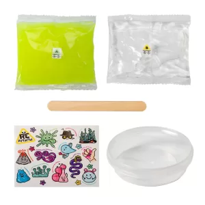 Игрушка: Научно-познавательный набор "Мега-Лизун", желтый, модели «Re-Агенты»