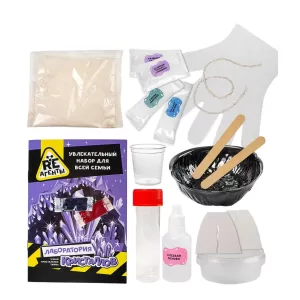 Научно-познавательный набор "Лаборатория кристаллов", модели "Re-Агенты"