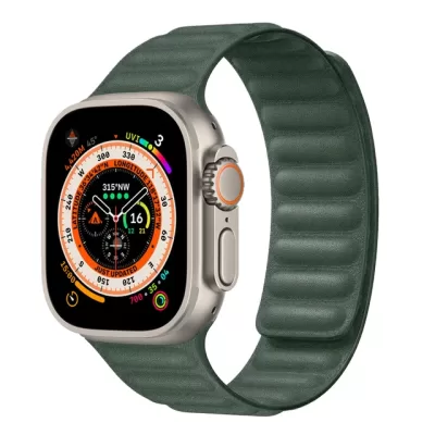 Ремешок Apple Watch Wowen Link 42-44-45-49mm (Dark Green)