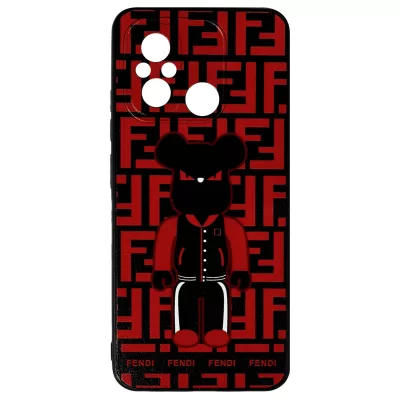 Чехол Redmi 12C/Poco C55 Boter Case (Bear Fendi)