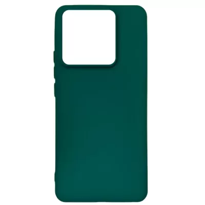 Чехол Xiaomi 13T/13T Pro Silicone Case Logo (Темно-Зеленый(22))