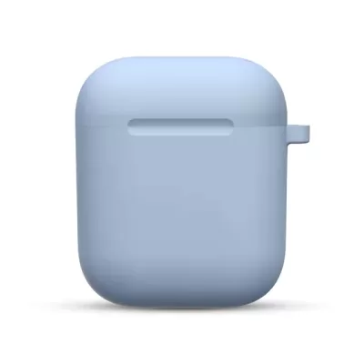 Чехол для AirPods Silicone Case (Light Purple)