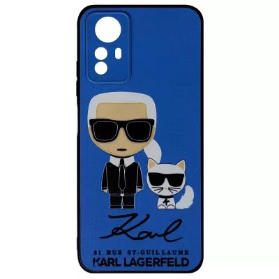 Чехол для Redmi Note 12S 4G Boter Case (Karl Blue)