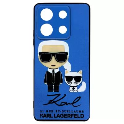 Чехол для Redmi Note 13 Pro 5G Boter Case (Karl Blue)