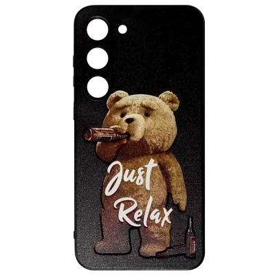 Чехол для Samsung S23 Boter Case (Bear Jast Relax)