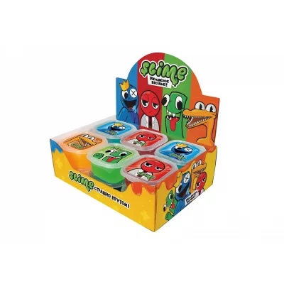 Шоу-бокс "Slime" Радужные друзья 60 г, 12 шт