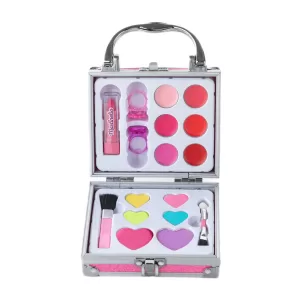 Martinelia, Средний кейс с косметикой, Super girl 6 бальзамов для губ, 4 оттенка теней, 2 оттенка ру