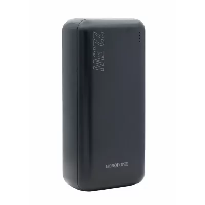 Внешний АКБ Borofone 30000mAh BJ38B, 2хUSB, 1xType-C, PD 20W+QC3.0, черный