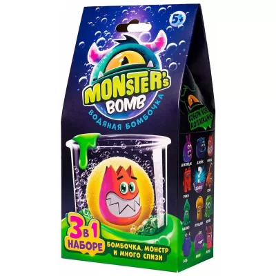 Игрушка в наборе ТМ "Monster's bomb"