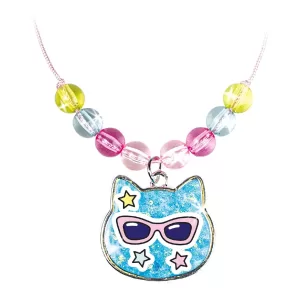 Игрушка для детей старше 5 лет модели "Be TrenDIY", создай украшения из эпоксидной смолы, Кулон-коти