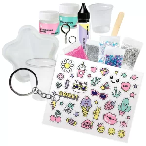 Игрушка для детей старше 5 лет по изготовлению фигурок модели "Be TrenDIY", Брелок-шейкер