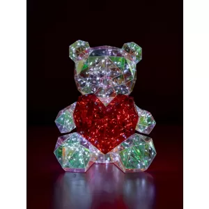 Светящейся Медведь (Большое красное сердце)
