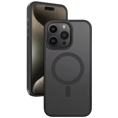 Чехол для iPhone 15 Pro Max KEEPHONE MAGO MC0101 (Black)