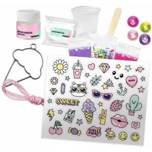 Игрушка для детей старше 5 лет модели "Be TrenDIY", создай украшения из эпоксидной смолы, Кулон-моро