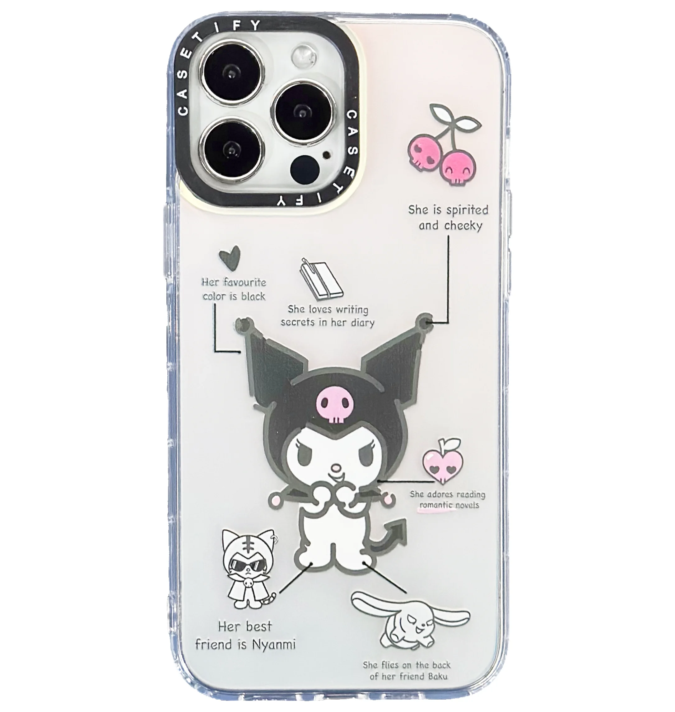 Чехол iP 13 Pro Max CSTF (Kuromi) Купить в ЛНР, Луганске и по всей России  Stars Case