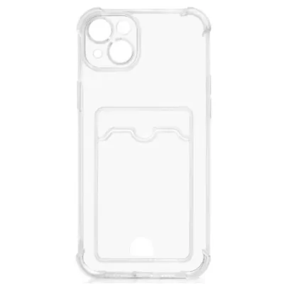 Чехол iP 14 Pocket Case (TPU) (Clear)