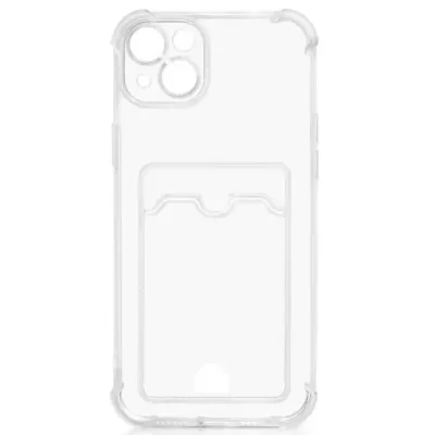 Чехол iP 15 Pocket Case (TPU) (Clear)