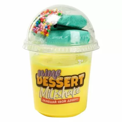 "Slime" Slime Dessert Milkshake желтый