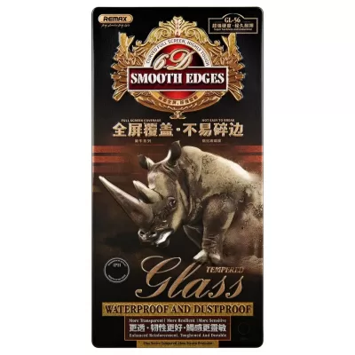 Защитное стекло iP 13 Pro Max/14 Plus Remax GL-56(Matte) (OEM) (Black)