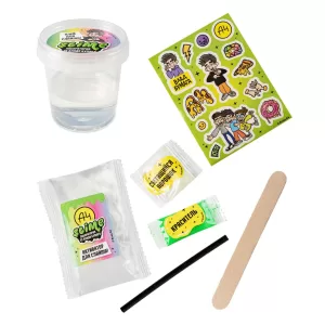 Игрушка для детей старше 5-и лет модели "Slime лаборатория" Влад А4, светится в темноте 100 г