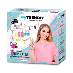 Игрушка для детей старше 5-и лет для изготовления фигурок модели "Be TrenDIY", Gummy Bear Set
