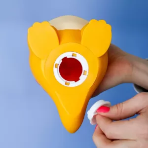 Копилка «Dinosaur», yellow