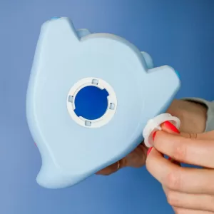 Копилка «Smile dino», blue