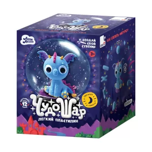 Легкий пластилин ТМ "Лепи легко", набор "Чудо-шар Дракон"