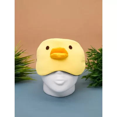 Маска для сна гелевая "Head duck", yellow